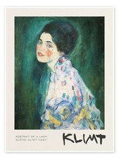 Poster Bildnis einer Dame -