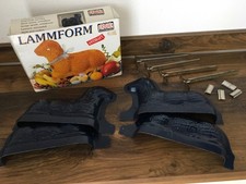 Lamm Backform Kaiser, Oster Backform antihaft, 2 Stück