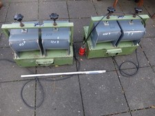 2 x Spirator Schleifmaschine Winter Idar-Oberst. Mineralien polieren 400V Metall