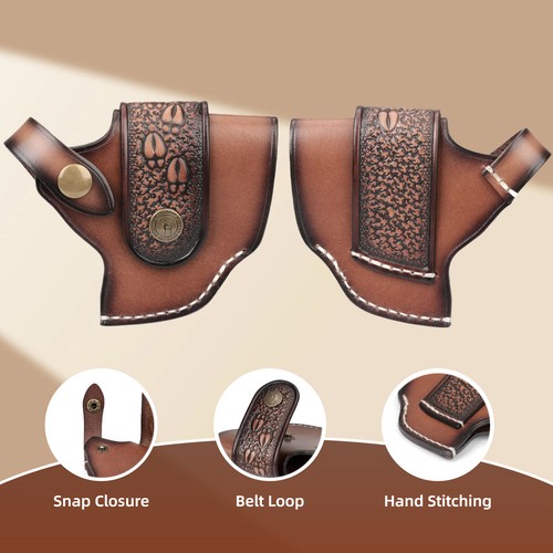 Tourbon leder handgun - tourbon,