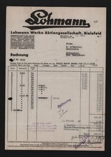 BIELEFELD, Rechnung 1939