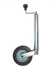 Stützrad / Vollgummi / verzinkt / Stahlfelge / 200 x 50 / Bootstrailer /Anhänger