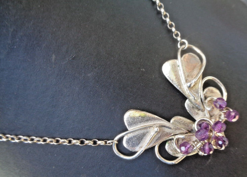 Retro sterlingsilber amethyst - retro,