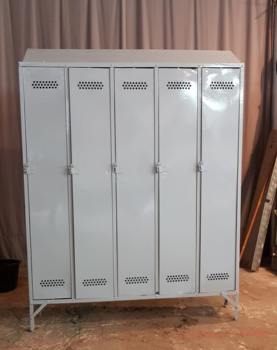 Alter spind blechschrank otto - alter,