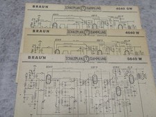 3x Braun Sammelkarte