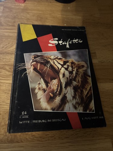 Stafette august heft 1959 - -heft,