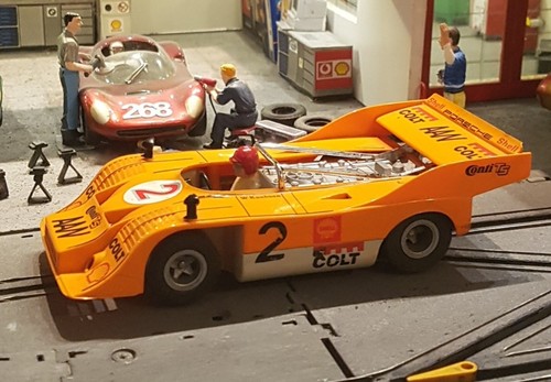 Porsche 917 orange - porsche,