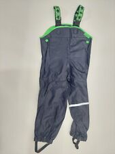 Regenhose, blau, 92, Kaum getragen