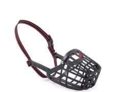 Maulkorb für Hunde, Kunststoff, Stabil, Sicher, Schwarz, Gr.2, Xs, Schutz,Neu