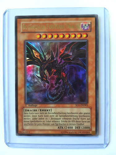 Rotäugiger finsterer drache - finsterer,