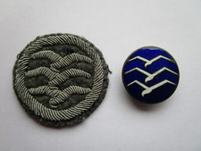 2 Segelflieger Abzeichen der