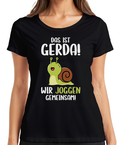 Das ist gerda wir - ist, joggen