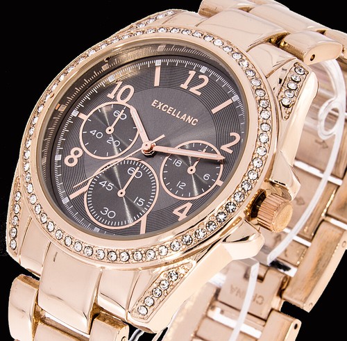 Damenuhr excellanc farbe rose - damenuhr,