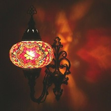 Orientalische Mosaik Wandlampe