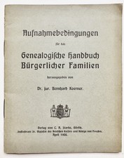 Genealogisches Handbuch