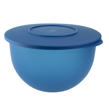Tupperware Junge Welle Schüssel 4,3 L blau Salatschüssel