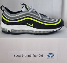 Nike Air Max 97 GS Icons Neon Sneaker 921522-030   Silber/Schwarz/Gelb   Gr. 40