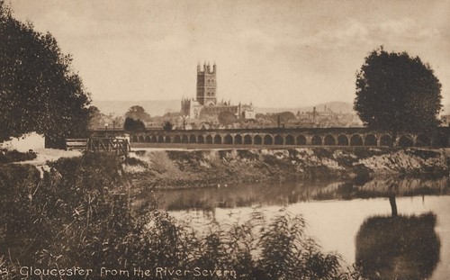 Gloucester vom fluss - vom,