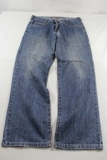 Joker Jeans Hose Double Saddle Stitched Blau W34 L30 #ADH254