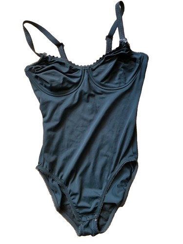 Body damen dunkelgrün gr - body,