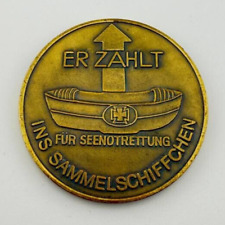 Medaille Deutsche Gesellschaft zur Rettung Schiffbrüchiger, ER ZAHLT