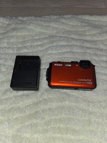 Nikon coolpix aw100 orange - nikon,