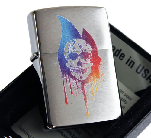 Zippo lighter skull - ⁕,