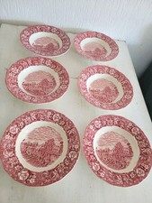 6 Stück Palissy Pottery