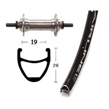 Vorderrad komplett 28 x 1,75