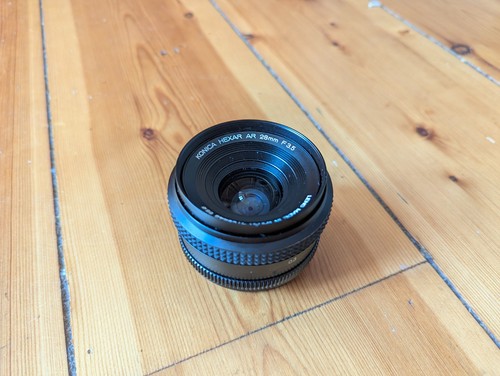 Konica hexanon 28mm - konica, ar