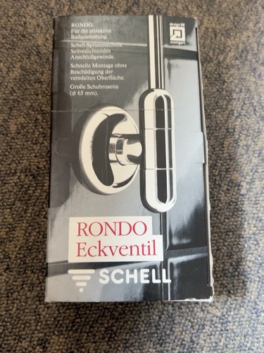 Schell rondo eckventil - schell, 1/2”