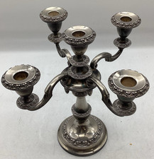 Versilberter 4-armiger 5