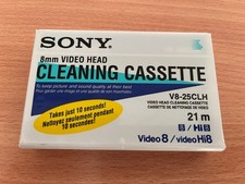 Sony 8mm Video Head Cleaning