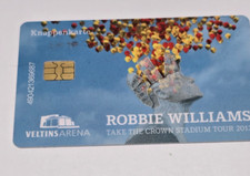  Knappenkarten  Schalke 04 vom  ROBBI WILLIAMS  Konzert  2013