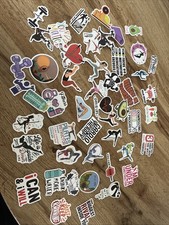 Sticker Set Gym Girls Yoga Fitness Workout Running Sport Pole Indoor Cycling Fit