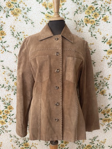 Jacke lederjacke velours - lederjacke,