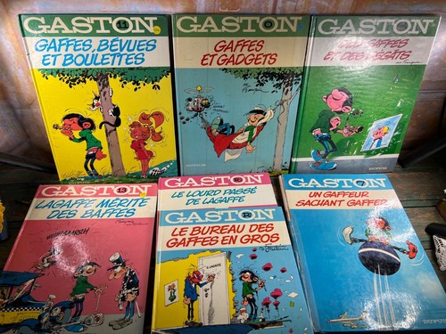 Set comics gaston lagaffe - 7,