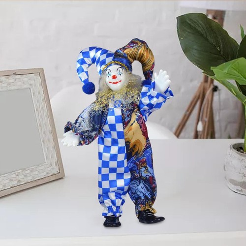Clown puppe dose sitzend - clown,