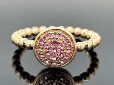 RING GR.20 (CA.63) AUS 375/-GG MIT PINK TURMALIN  FACETTENREICH SCHMUCKJAGD