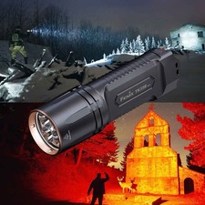 Fenix TK35R RED – Jagd Taschenlampe mit Rotlicht & Weißlicht 5800 Lumen USB-C