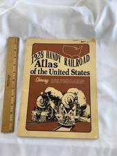 1928 handy railroad atlas - handy, of