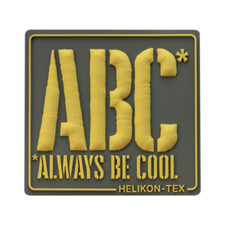 Helikon Tex ABC Always Be Cool Patch Klettabzeichen Funpatch Fun Abzeichen
