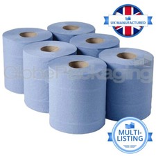 BLAUE 2-LAGIGE GEPRÄGTE