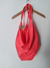 Tasche Beutel Denim neonorange