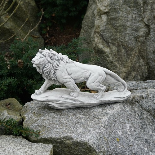 Löwe auf fels steinfigur 23 - löwe,
