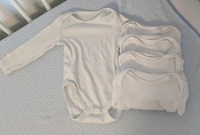 Body Bodies Langarm 74 C&A weiß Multipack 5 Stück