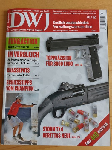 Dwj deutsches waffen journal - deutsches, waffen-journal