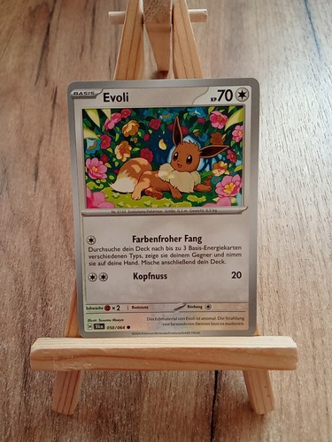 Pokemon karte evoli - karte, deutsch