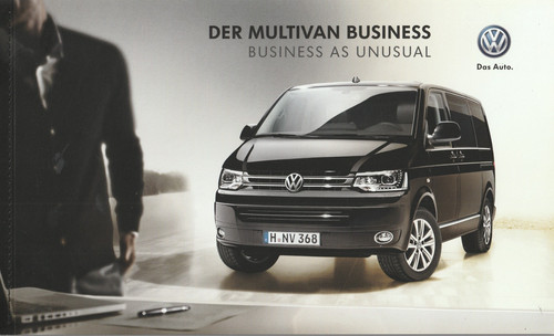Prospekt multivan business - prospekt, vw