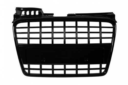 Black lacquer grille without